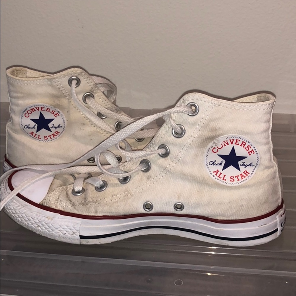 White ish converse